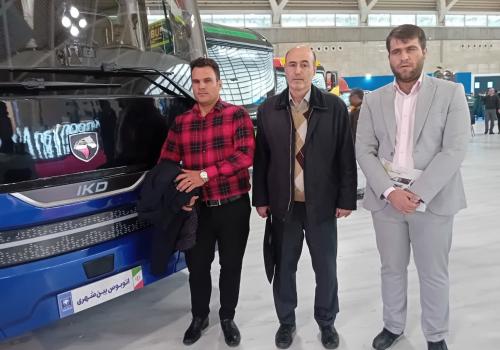 بازدید از نمایشگاه بین المللی خودرو تهران توسط کارگروه ویژه کانون صنایع حمل و نقل سردار شهید سید محمد صنیع خانی