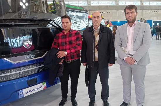 بازدید از نمایشگاه بین المللی خودرو تهران توسط کارگروه ویژه کانون صنایع حمل و نقل سردار شهید سید محمد صنیع خانی